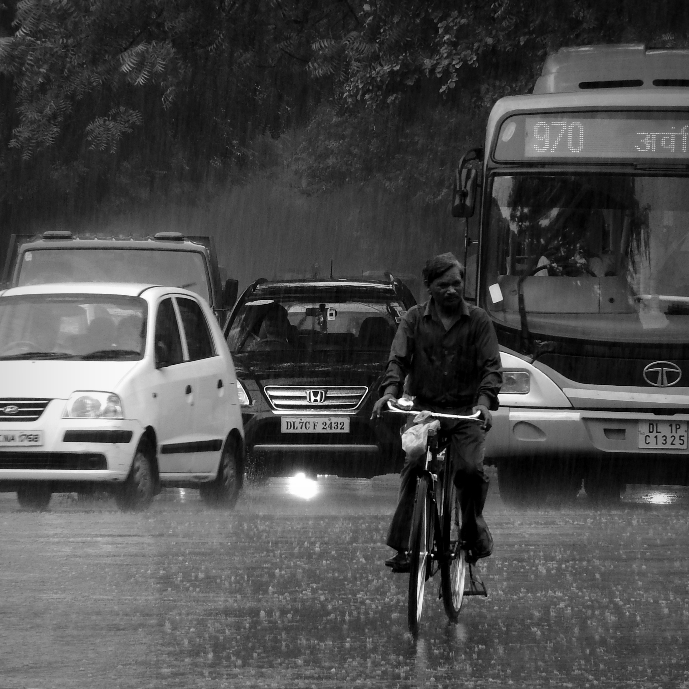 Man in the Rain